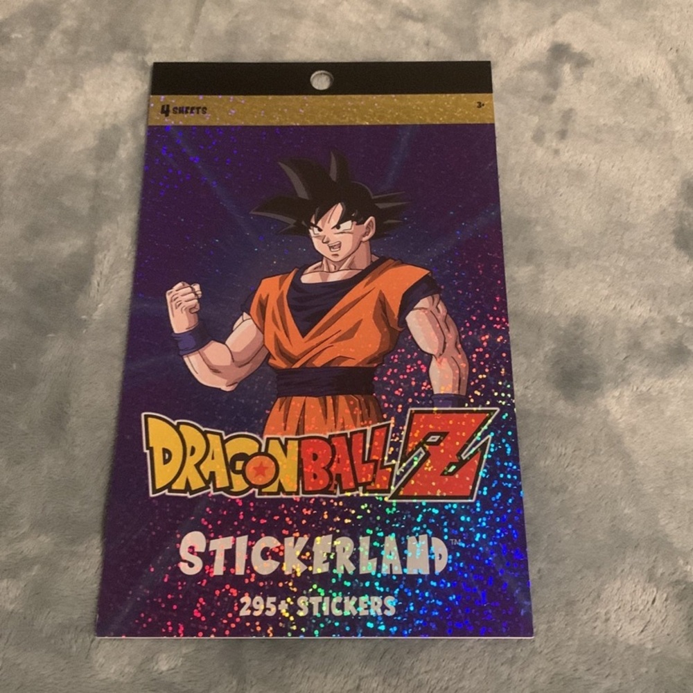 Dragon ball z playing card and stickers